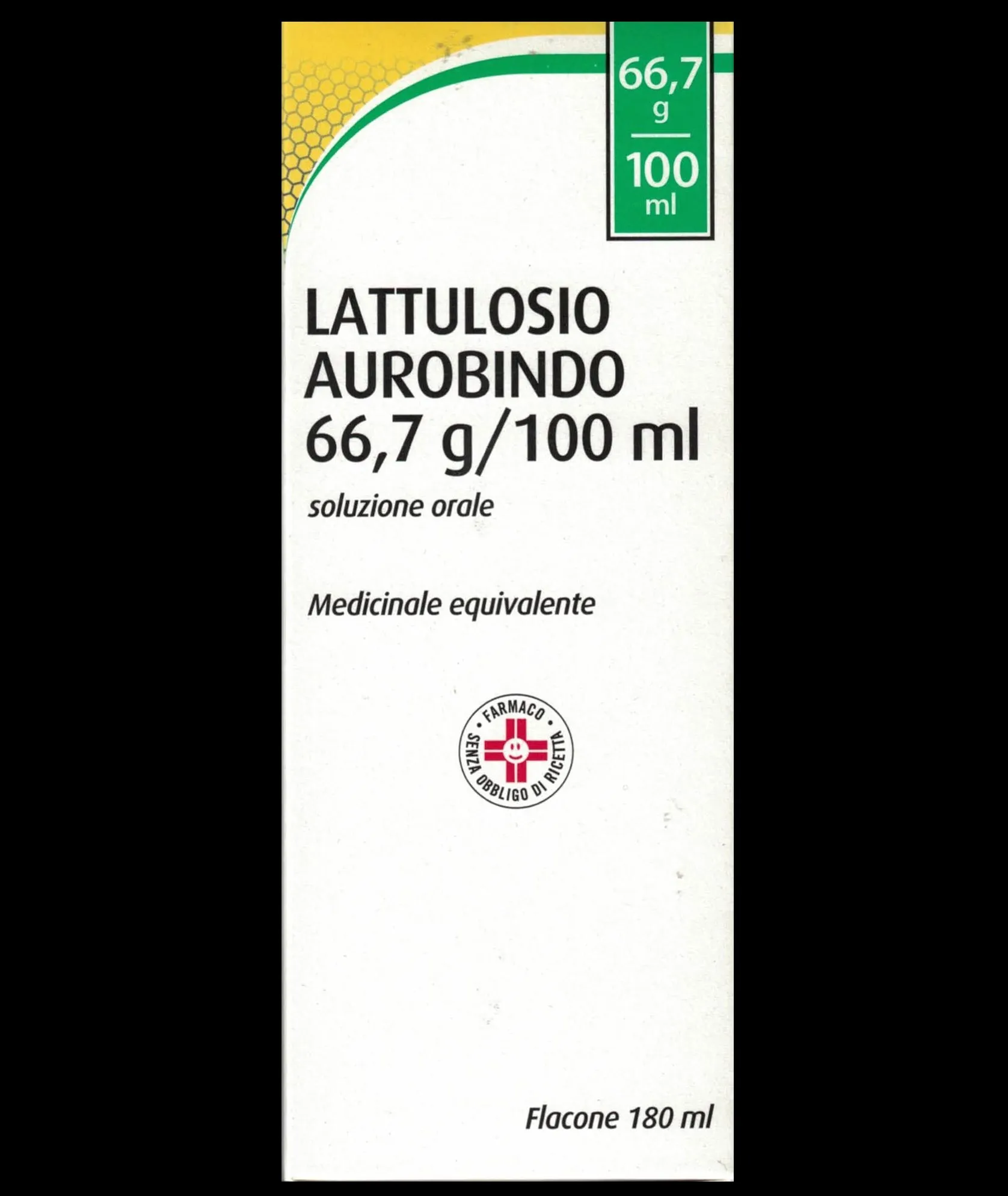 Lassativo lattulosio aurobindo 66,7 g/100ml soluzione orale stitichezza