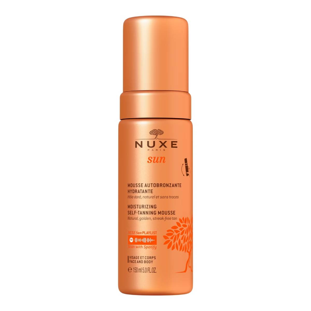 Nuxe Sun Muosse Autobronzante Hydr 150ml